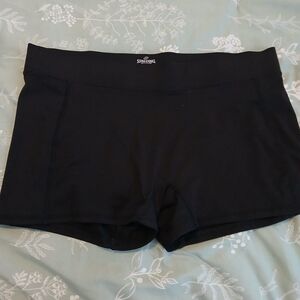Spalding Black Athletic Boyshorts